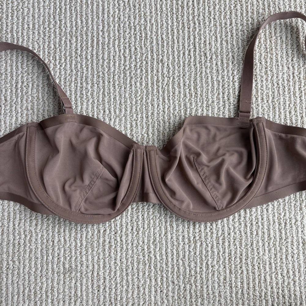 Cuup Bra The Balconette Mesh Brown 34C